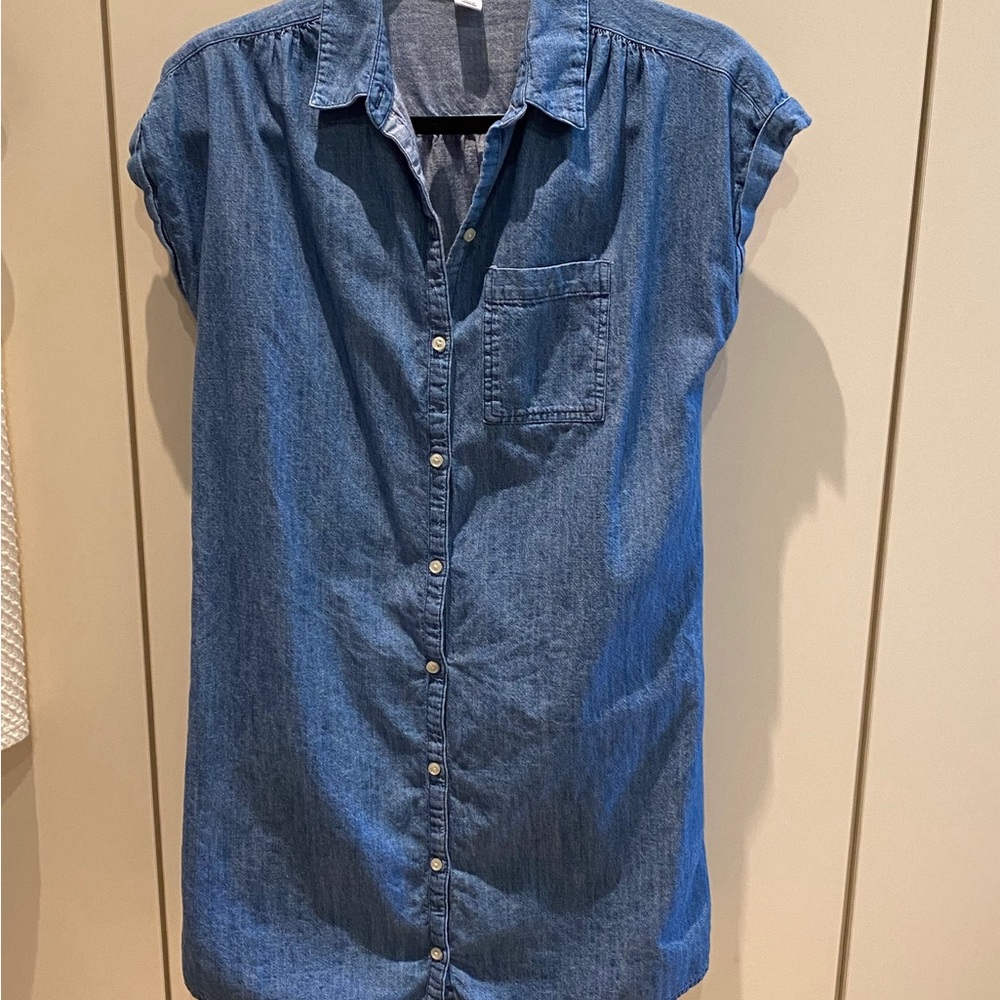 Blue Jean Tunic Dress